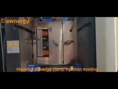 Proces produkcji zacisków klinów.